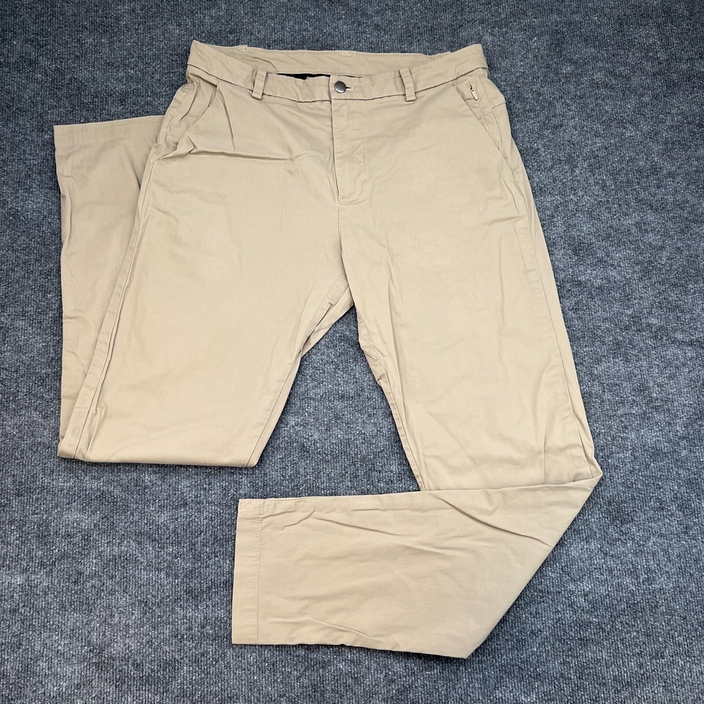 Lululemon Men's Commission Pant Classic *Swift Cotton 33x34" Tofino Sand